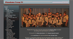 Desktop Screenshot of plandometroop71.com